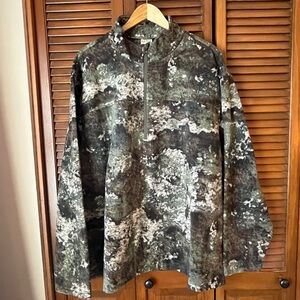 RedHead Green and Gray Camouflage Pullover